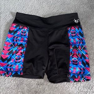 💗size 10 “soccer” tight shorts from justice
